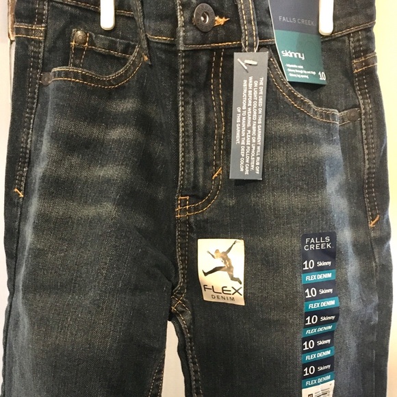 Boys FALLS CREEK Blue Jeans Size 10 Kids - Picture 1 of 6